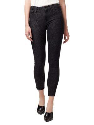Sanctuary Social Standard Printed Skinny Ankle Jeans