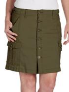 Jag Broadwalk Cotton-blend Skirt