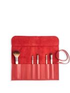 Royce New York Leather Cosmetic Make Up Brush Case