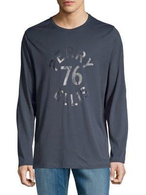 Perry Ellis Logo Cotton Tee