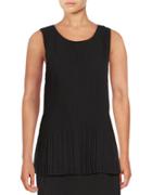 Lord & Taylor Emily Pleated Tank Top