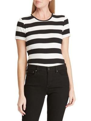 Lauren Ralph Lauren Striped Cotton T-shirt