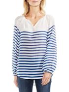 Vince Camuto Striped Cotton Top