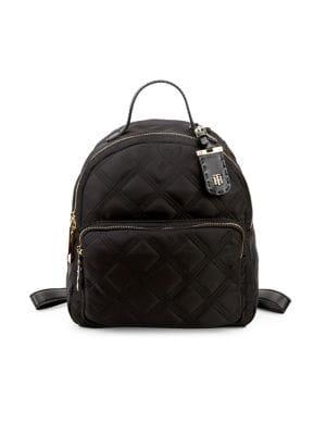 Tommy Hilfiger Julia Triple Quilted Nylon Dome Backpack
