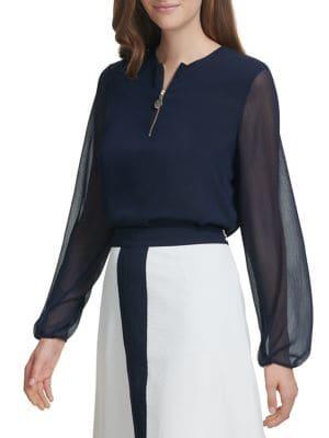 Tommy Hilfiger Classic Long-sleeve Blouse