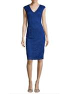 Adrianna Papell Jade Lace Sheath Dress