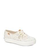 Keds Triple Embroidered Canvas Sneakers