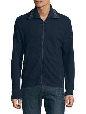 Hugo Boss Zippered Collared Jacket