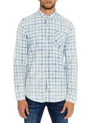 Buffalo David Bitton Sobrik Checkered Button-down Shirt