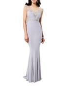 Glamour By Terani Couture Elegant Floor-length Gown