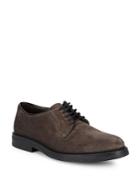 A. Testoni Lace-up Leather Derby Shoes