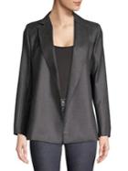 Max Mara Studio Tana Knit Back Jacket