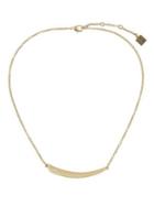 Laundry By Shelli Segal Crystal Bar Pendant Necklace