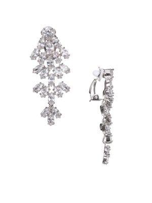 Nina Aerin Crystal Marquise-cut Chandelier Earrings
