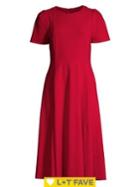 Calvin Klein Midi Fit-&-flare Dress