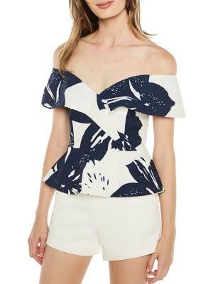 Bardot Bella Off-the-shoulder Top