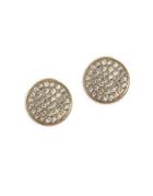 Vince Camuto Pave Crystal Clip Earrings