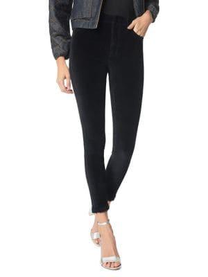 Sam Edelman The Luxe Velvet Stiletto Ankle Pants