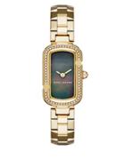 Marc Jacobs The Jacobs Goldtone Stainless-steel Black Mother-of-pearl Dial Bracelet Watch