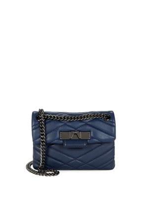 Kurt Geiger London Quilted Leather Crossbody Bag