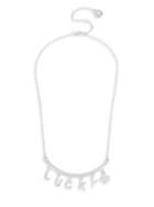 Bcbgeneration Lucky Boxed Silvertone Frontal Necklace