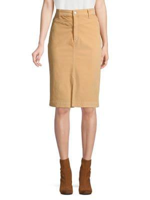 Free People Rosemary Corduroy Pencil Skirt