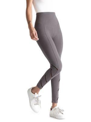Yummie Compact Mesh Insert Leggings
