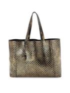 Bottega Veneta Printed Leather Tote