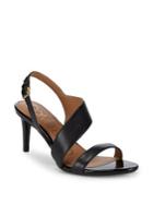 Calvin Klein Lancy Leather Strappy Sandals