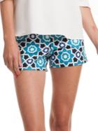 Trina Turk California Dreaming Corbin 2 Floral Jacquard Shorts