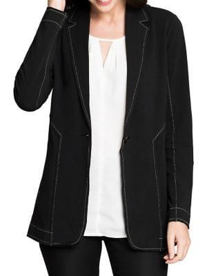 Nic+zoe Petite Perfect Seamed Jacket