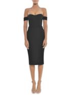 Misha Collection Off-the-shoulder Bodycon Dress