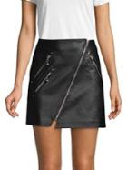 Blank Nyc Asymmetric Faux Leather Skirt