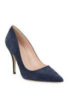 Kate Spade New York Licorice Suede Point Toe Pumps