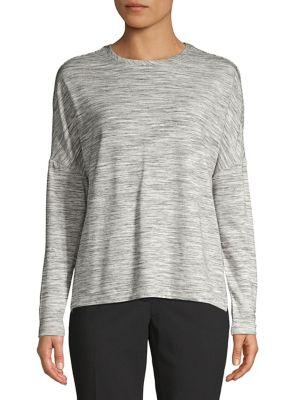 H Halston Drop Shoulder Top