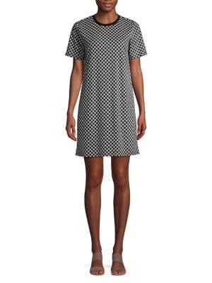 Michael Michael Kors Printed Cotton Shirtdress
