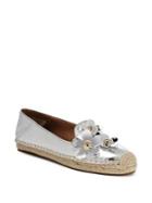 Marc Jacobs Daisy Leather Flat Espadrille