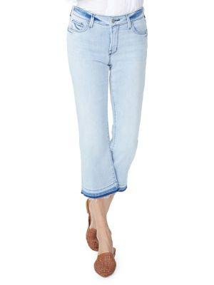 Nydj Released-cuff Bootcut Cropped Jeans