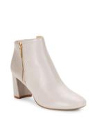 Karl Lagerfeld Paris Colorblocked Leather Ankle Boots
