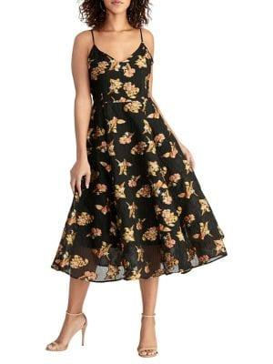 Rachel Rachel Roy Marianna Embroidered Fit-&-flare Dress