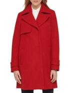 Karl Lagerfeld Paris Tailored A-line Coat