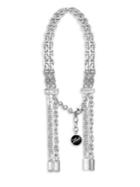 Karl Lagerfeld Liquid Chain Swarovski Crystal Chain Bracelet