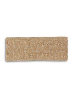Michael Michael Kors Metallic Logo Headband
