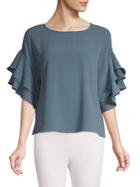 Vince Camuto Ethereal Dawn Ruffled Blouse