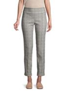 Lord & Taylor Kelly Plaid Cropped Pants