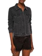 Mango Cazadora Vicky Quarter-sleeve Denim Jacket