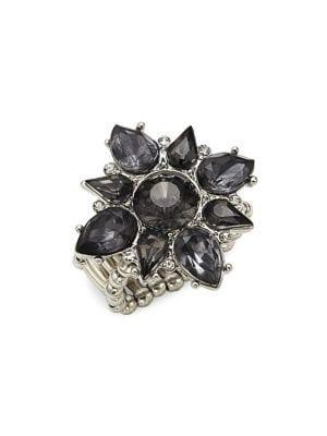 Design Lab Stone Cluster Petal Ring