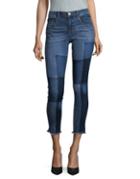 Design Lab Lord & Taylor Colorblocking Jeans