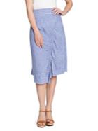 Nic+zoe Road Trip Detour Asymmetrical A-line Skirt