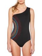 Laundry By Shelli Segal One-piece One-shoulder Swimsuit